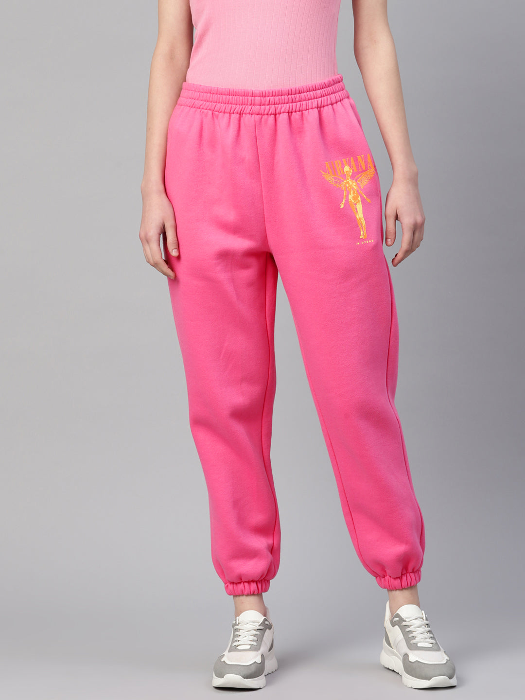 Laabha Women Printed Joggers