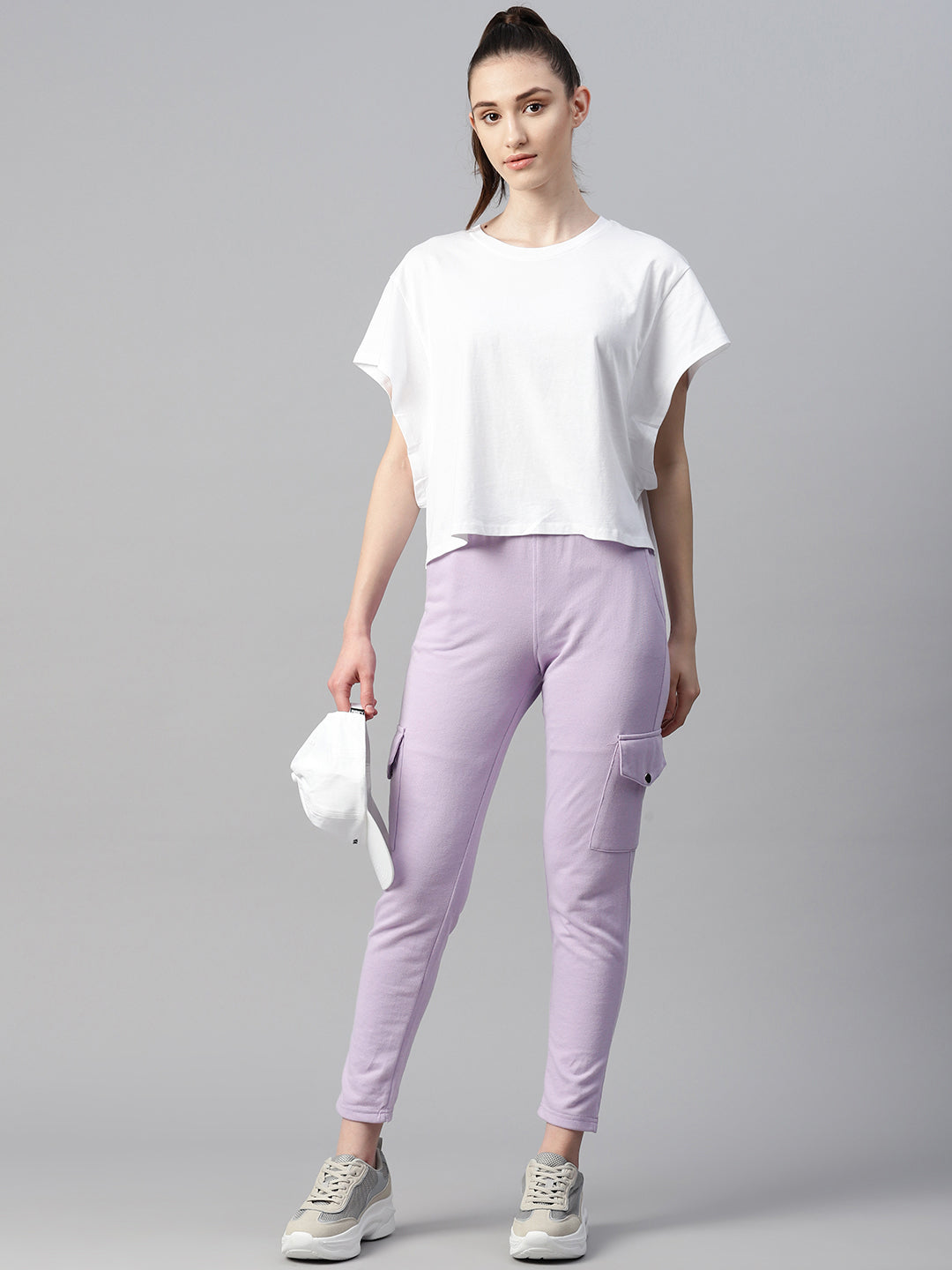 Laabha Cargo Slim Fit Track Pants