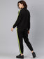 laabha neon printed winter wear womens tracksuit