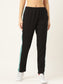 Laabha Women Black Solid Track Pants