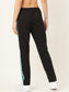Laabha Women Black Solid Track Pants