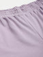 Laabha Women Purple Cotton Jogger Track Pant
